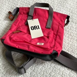 ORI Bantry B Sustainable Nylon Backpack, Small, NEW with tags. Hot pink